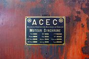 Plaque moteur ACEC