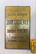 Plaque John Cockerill