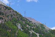 Vue vers Costa Del Pino et de Colonna